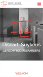 Mobile Screenshot of gdwdiscart-suykens.be